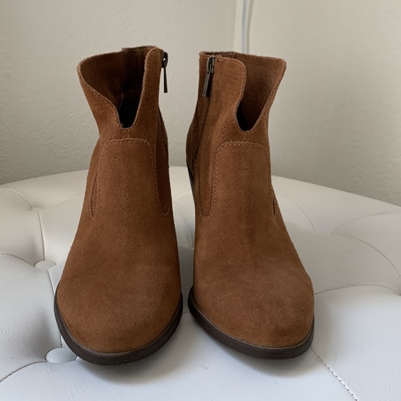 Jessica Simpson Caderian Bootie in Brown Suede - Picture 2 of 7